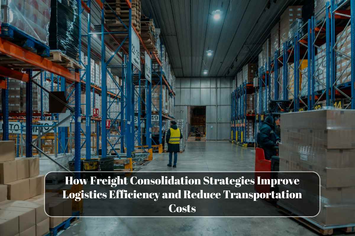 How Freight Consolidation Strategies Improve Logistics Efficiency and Reduce Transportation Costs