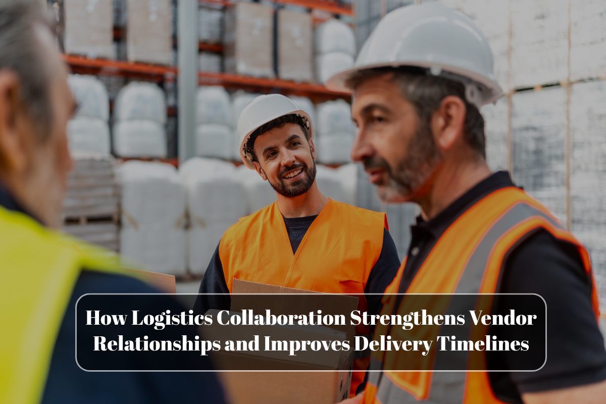 How Logistics Collaboration Strengthens Vendor Relationships and Improves Delivery Timelines