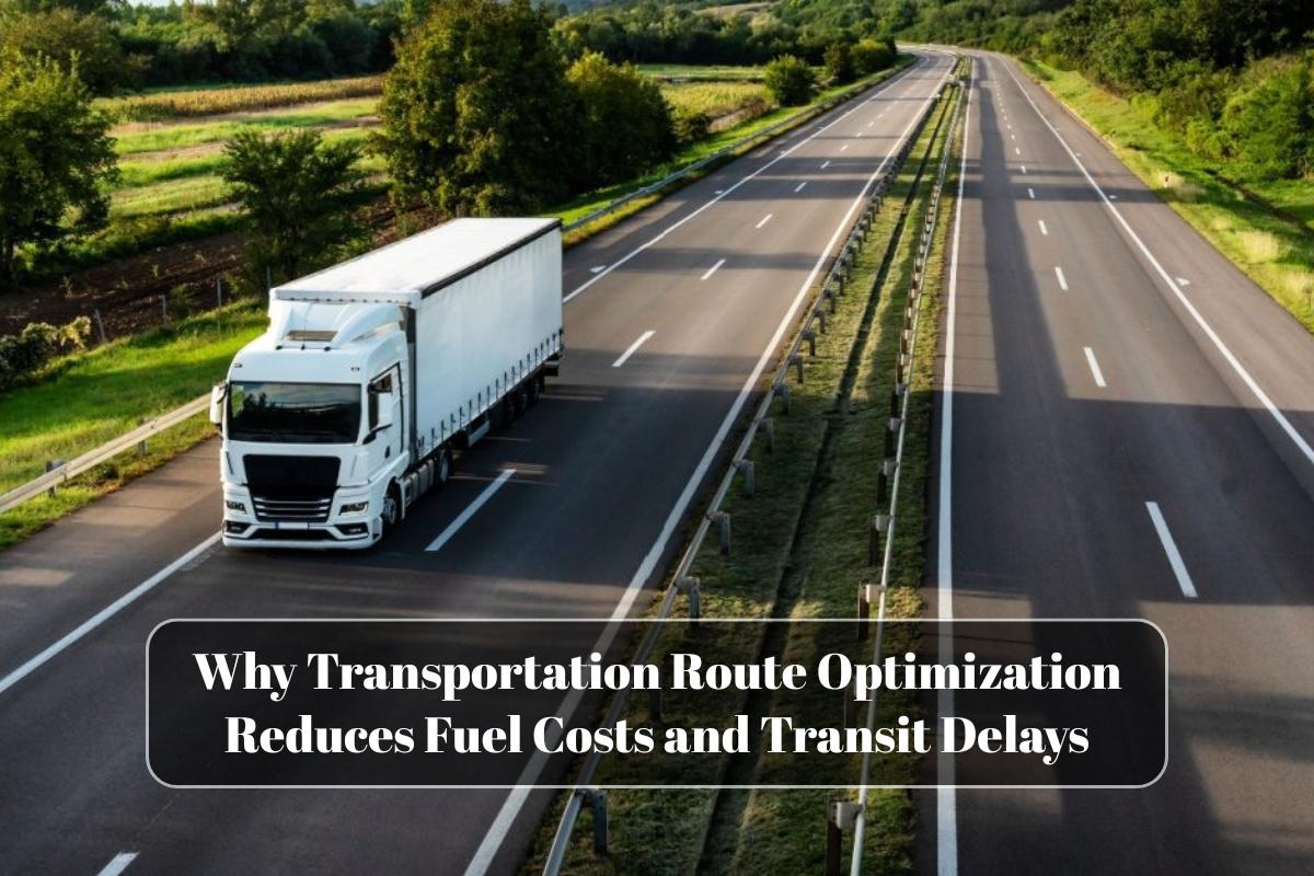 Why Transportation Route Optimization Reduces Fuel Costs and Transit Delays
