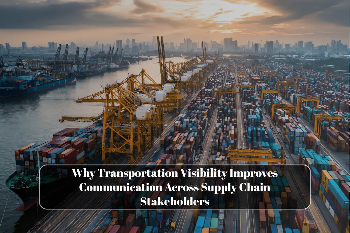 Why Transportation Visibility Improves Communication Across Supply Chain Stakeholders