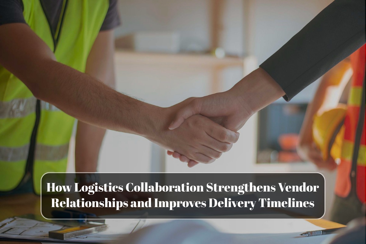 How Logistics Collaboration Strengthens Vendor Relationships and Improves Delivery Timelines