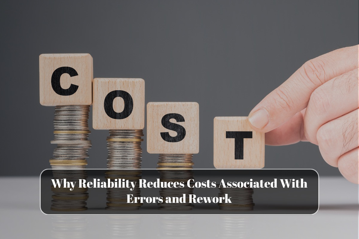 Why Reliability Reduces Costs Associated With Errors and Rework