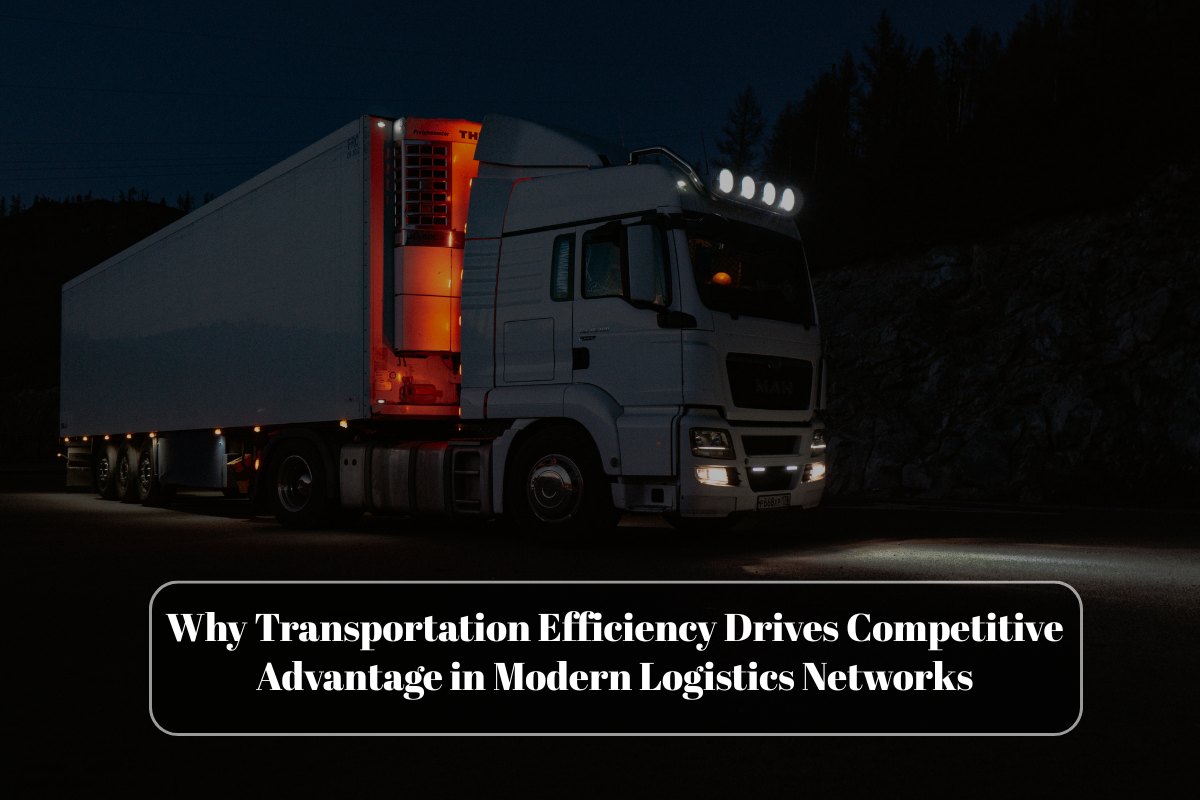Why Transportation Efficiency Drives Competitive Advantage in Modern Logistics Networks