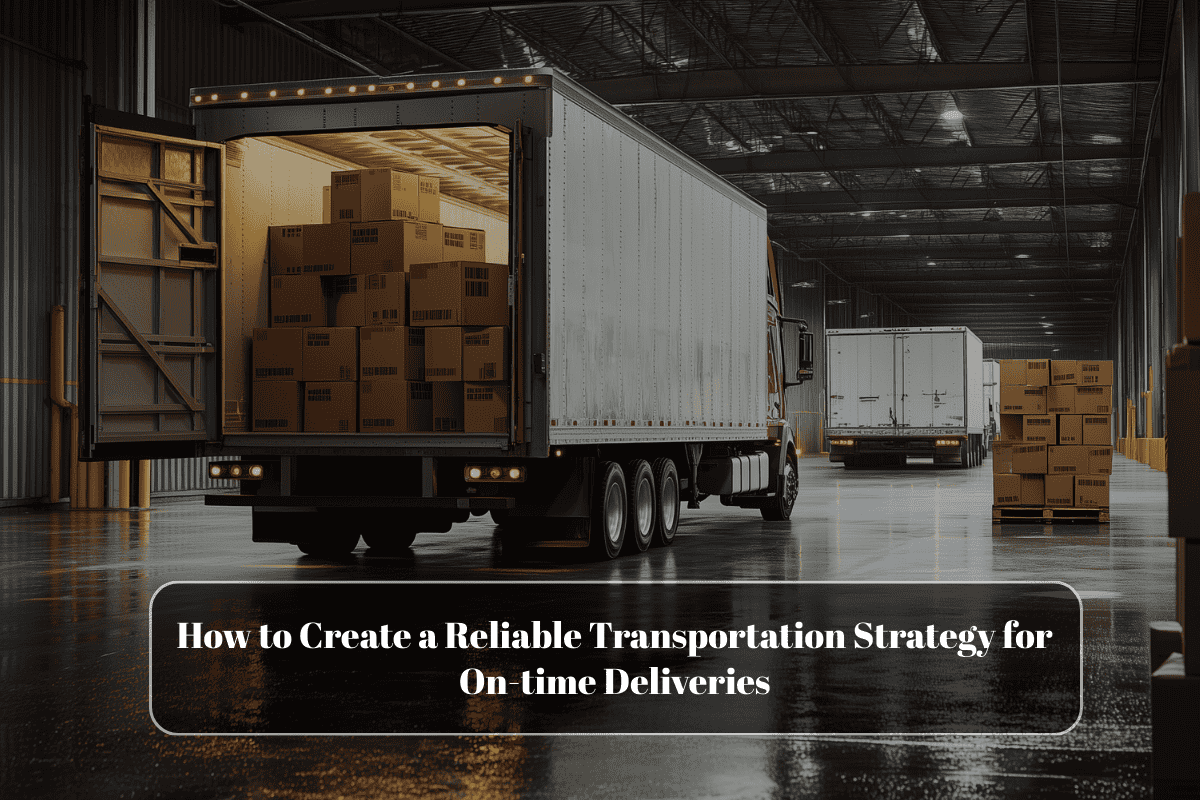How to Create a Reliable Transportation Strategy for On-time Deliveries